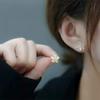 Charm Dainty Flower Stud Earrings for Women Piercing Cartilage Ear Ring Cute Zircon Gold Color Women's Aesthetic  Gift