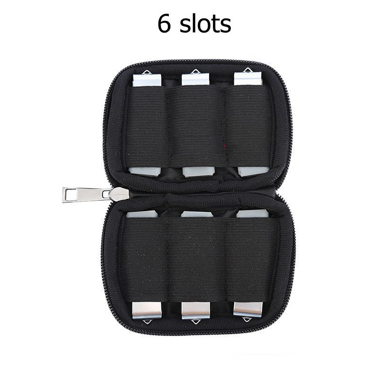 Mini USB Flash Drive Organizer Bag with Fixed Holder Portable Storage Pouch for Memory Sticks,SD Cards Electronic Accessories