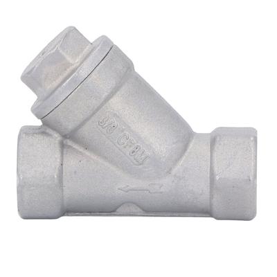 Y Type Strainer 304 Stainless Steel Female Thread 3 8 Inch DN10 Y Type Filter Strainer for Water Oil Gas
