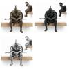 3D Printed Spartan Warrior Statue Sitting Position Spartan Warrior Figurine  Gift for Men Boys