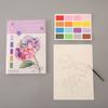 Watercolor Coloring Book Decompression Drawing Doodle Cartoon Self-painting Paper