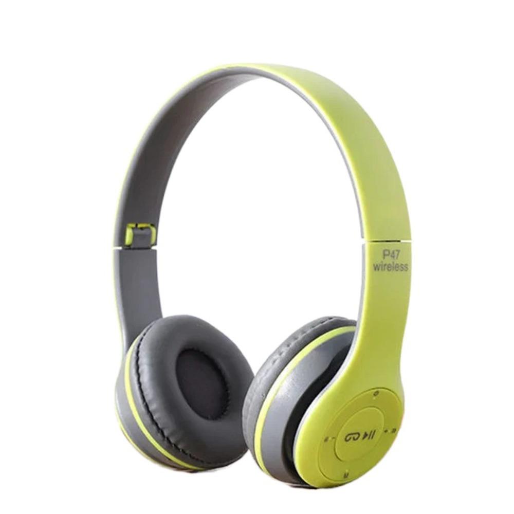 Head Mounted P47 Bluetooth Headset HiFi Sound P47 Wireless Headset Fashion P47 Headphone  Sports