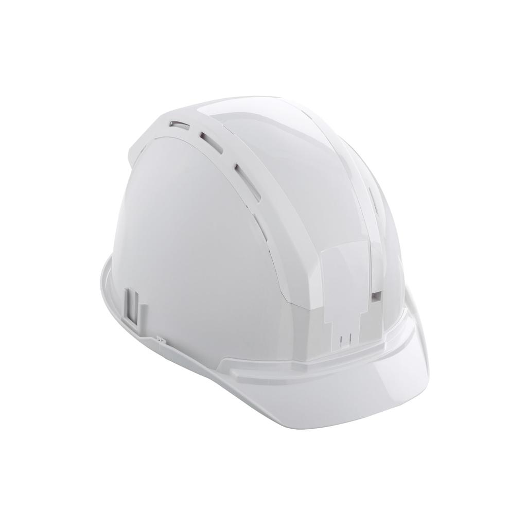 Tajima Helmet Safety Helmet White HSWWB. Certified by the Ministry of Health, Labor and Welfare for protection from flying and falling objects and