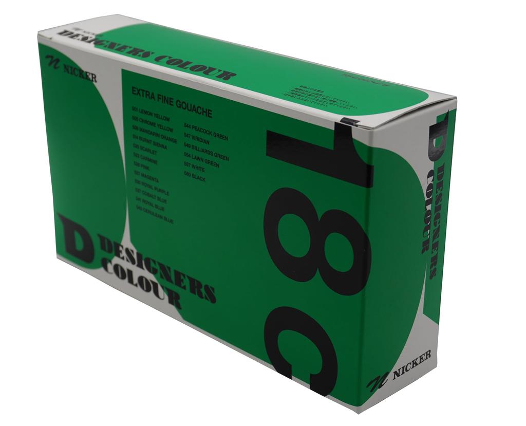 Nicker Color Watercolor Paint Designer Color 18 Color Set N 20ml DC20ML18N (No. 6)