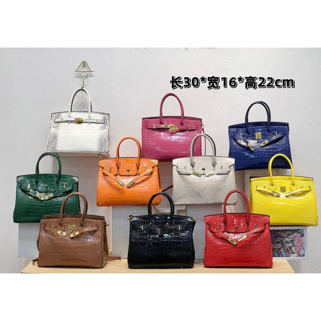 Grenzüberschreitende Amazon Krokodilleder-Muster Platin Tasche 2025 neue Mode vielseitig tragbare Umhängetasche Damen Hersteller Großhandel