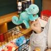 20cm Cartoon Colorful Cute Chameleon Plush Doll Simulation Magnetic Reptile Plush Toy Home Decoration Gift For Children