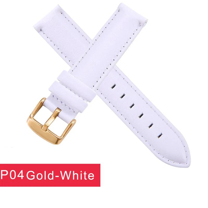 Quality Genuine Leather Watch Band 13mm 14mm 16mm 17mm 18mm 19mm 20mm  Men Watchbands For DW Daniel Wellington Watch Strap Women 12mm