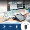 Topland Desktop Fan FAN Compact Adjustable Magnet Power Mobile [2025 E-commerce Exclusive] [Dokodemo Type] 360-Degree Angle, Included, 3-Way Supply,