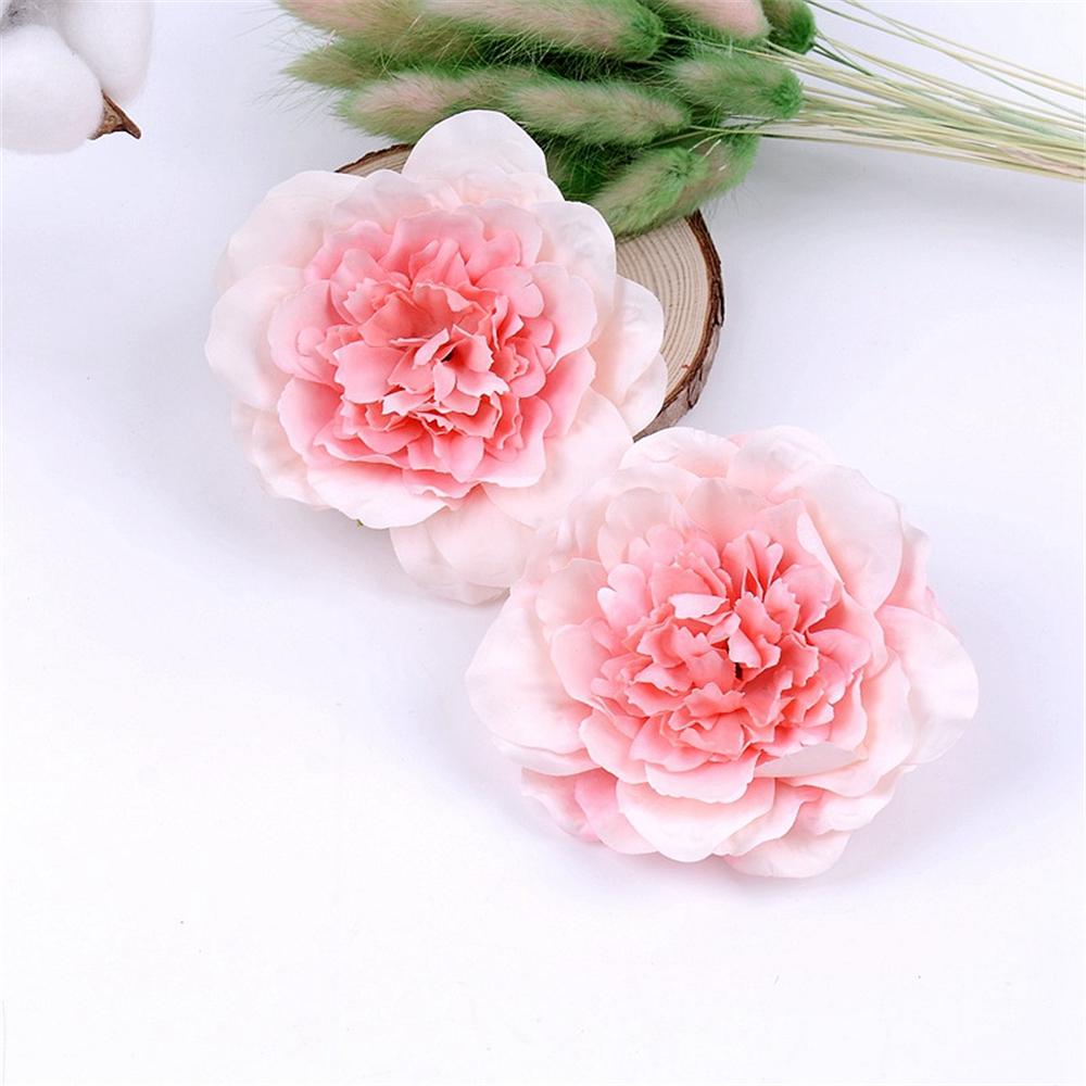 5 Stück 10CM Große Künstliche Pfingstrose Blume Hohe Qualität Seidenrose Für Hochzeitsparty Heimdekoration DIY Kranz Geschenk Clipart Blume