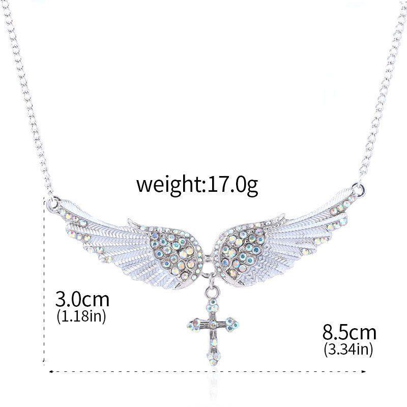 Personalized Angel Wings Necklace Super Flash Angel Wings For Men And Women Fashion Party Match