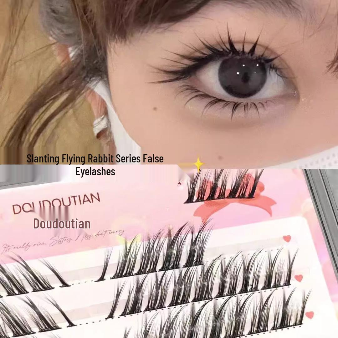 

Doudoutian Enhanced Volume Wide-Stem Mixed Fur Devil Fox False Eyelashes