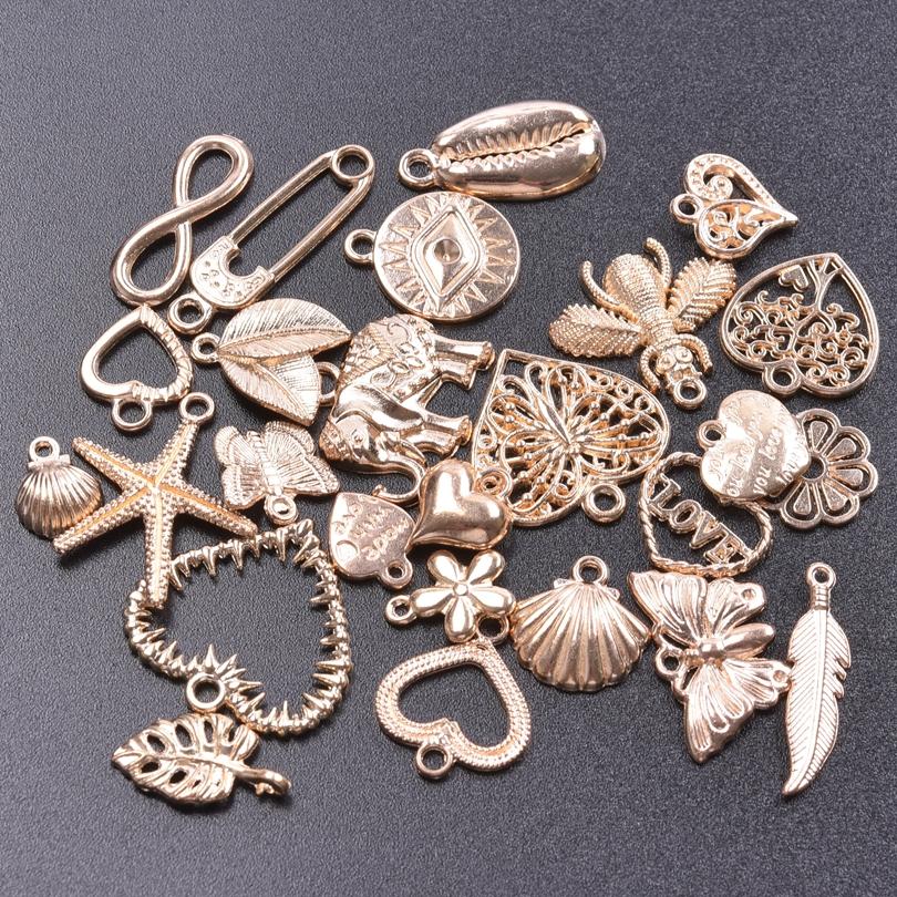 30 stuks/partij Willekeurig Gemengde Emaille Bedels Voor Sieraden Maken Benodigdheden Zon Maan Ster Fruit Dier Bedel Hanger Materialen DIY Oorbellen