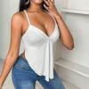 Women's Spring And Summer New Sexy Camisole Vest With Backless Design, Niche Slim Fit Top