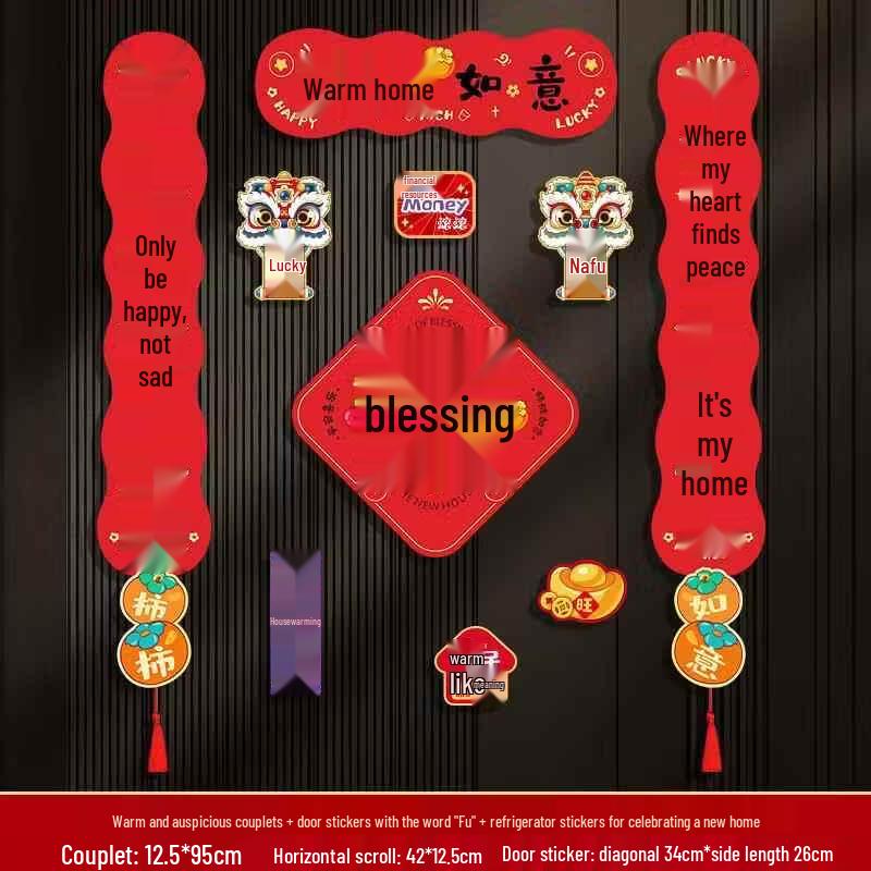 Magnetic Housewarming Decor Set