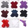 Girl Stretch Formal Wedding Gloves Satin Gloves Party