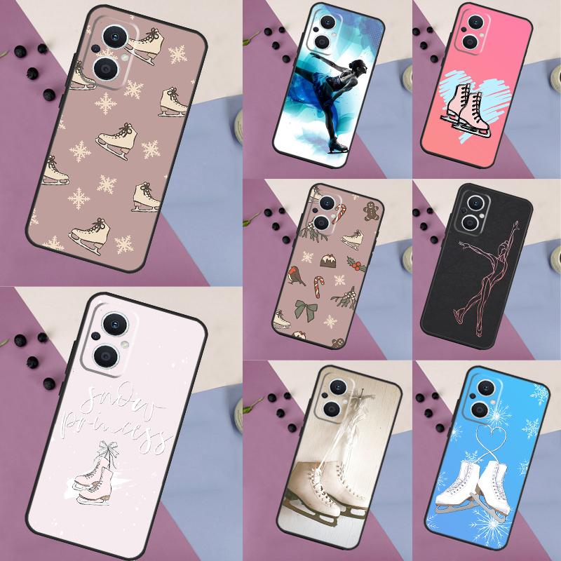 Ice Skating Phone Case For OPPO Reno 12 F 13 F 11 8T 7 8 10 Pro OPPO Find X8 X6 Pro X3 X5 Lite Cover