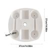 Beach Umbrella Table Tray 4 Drink Holders And Tray Slots Pool Umbrella Table Adjustable Outdoor Tray Table For Beach And Patio