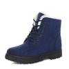 Winter Snow Boots For Women Warm Fur Lined Ankle Booties Lace Up Slip On Outdoor Walking Womens Boots Lady Fashion Shoes