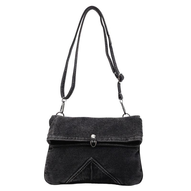 Women's Bag Messenger Bag Backpack New Casual Lightweight Shoulder Bag Denim Messenger Bag Women