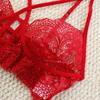 European and American sexy lingerie, hot-selling new lace pajamas and bras two-piece set
