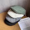 JYL TS DIY Letter Newsboy Hat Unisex Casual Reversible Outdoor Sun Protection Hat Cotton