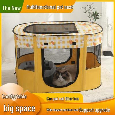 Foldable Pet Birthing Box & Nest for Small Dogs and Cats