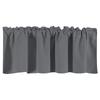 Fabric Short Curtains/valances With Rod Pocket Design For Easy Installation. Made Of Breathable, Skin-friendly Fabric, They Offer Partial And So