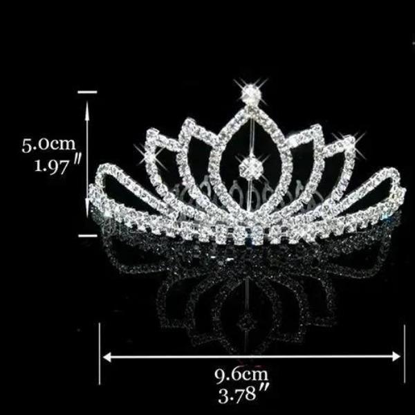 

Свадебные аксессуары Grand Crown, головной убор для костюма, корона из сплава и страз, аксессуары для свадебного платья