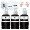 Compatible Canon Black Ink Bottles of 170ml Black for Canon Compatible and GM2030 GI-30PGBK (Set 3, Pigment) GI-30 Ink, with G7030, G6030, G5030,