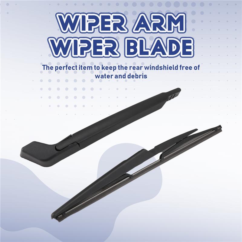 M63K-Rear Windshield Wiper Arm And Wiper Blade Set 8659502 30649040 For VOLVO XC90 I 2002-2014