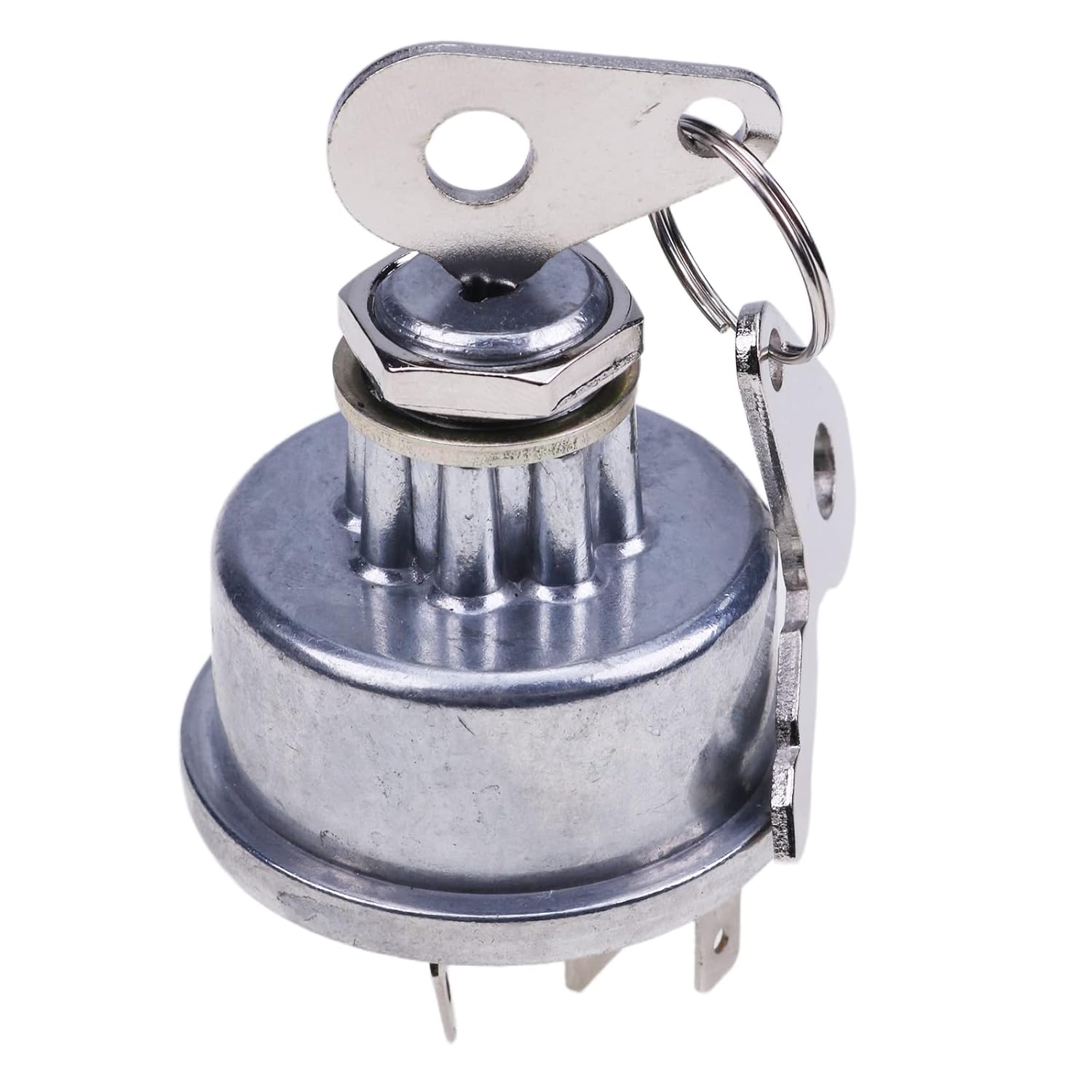 JZGRDN Ignition Key Switch E7NN11N501AB Compatible With Ford 2000 3000 4000 5000 6000 7000 8000 2600 3600 4600 Tractor, 530 531 532 535 540 545 550