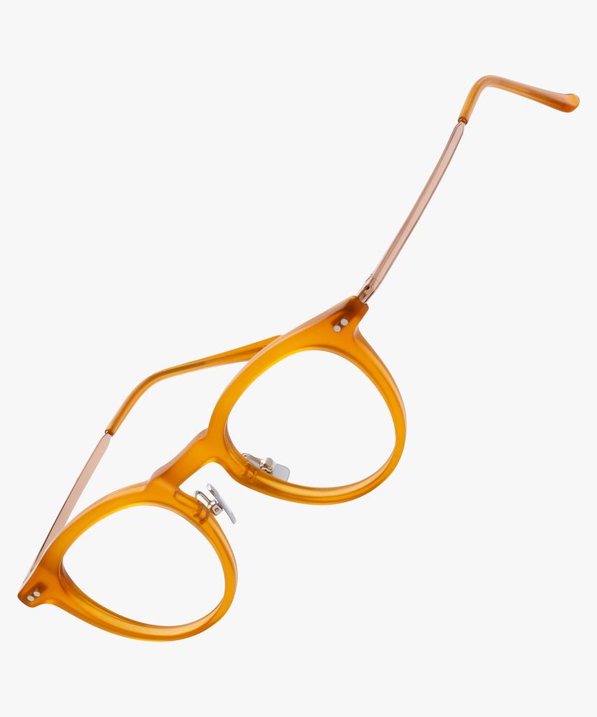 Likkeullou Rc Acetate Mimi Glasses Pumpkin