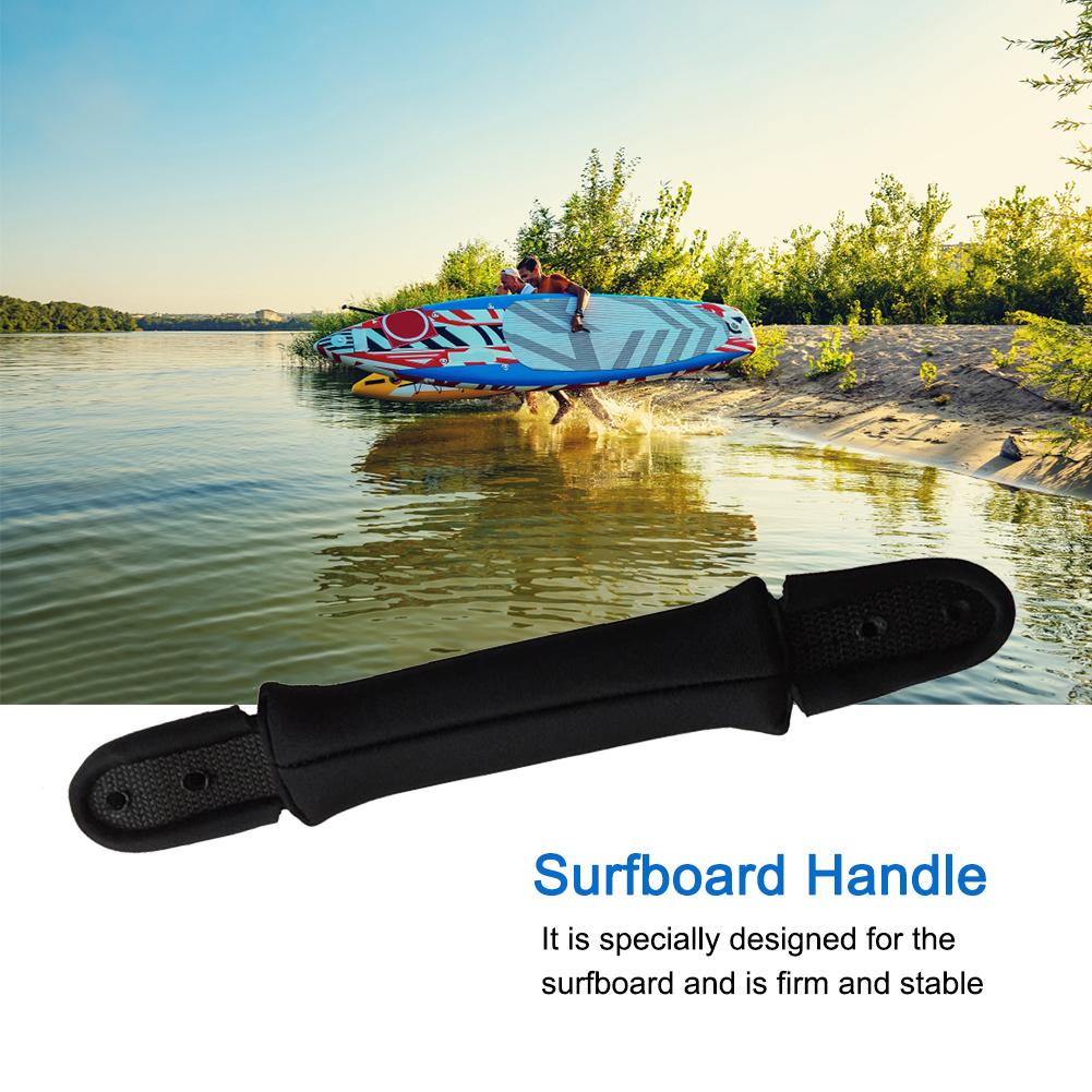 30/40cm Surfboard Handle Neoprene Lightweight PU Life Saving Surf Rescue Board Carrying Grab Handles Surfing Accessories