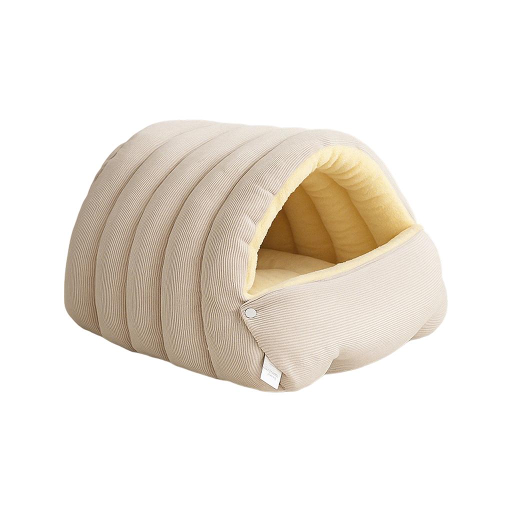 Warm Pet Bed for Cats and Dogs, Cozy Comfortable Sleeping