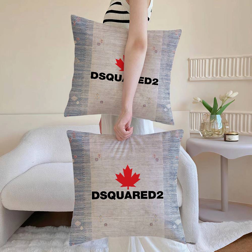 

Anime D-DSquaredS Pillow Case Sofa and Living Room Decorative Cushion Covers Dust-proof and Mite-proof Invisible Zipper 12x12Inch