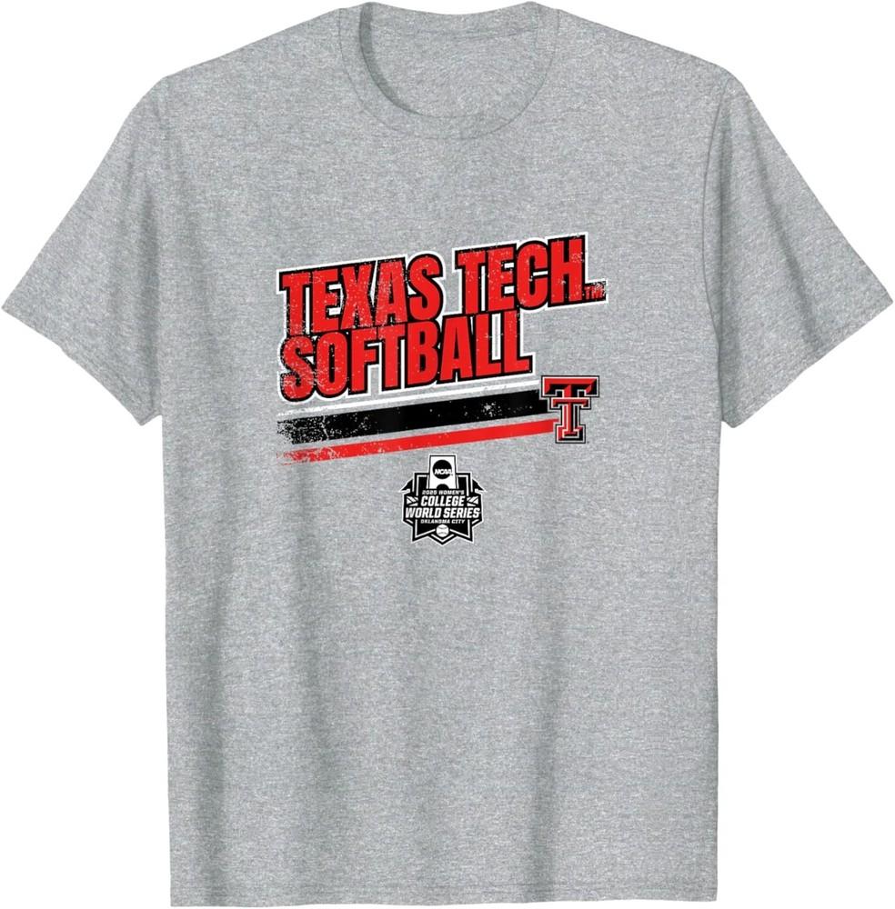 

Texas Tech SoftballWomen039;s College World Series Stripe T-Shirt Unisex T-Shirt XXXXL