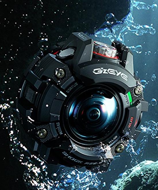 CASIO EYE Digital to Waterproof to a Depth of Black G'z GZE-1 Camera, Shockproof, Drop-Resistant 4m, 50m, (GZE-1BK)