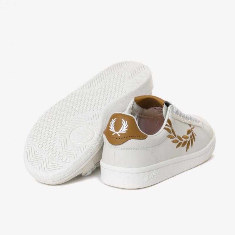 Fred Perry Unisex Leather Shoes B721 Leather Branded Sfpu2315351 254