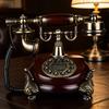 Antique-Style Corded Telephone Coiled Cord Vintage Landline