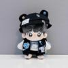 Niannyyhouse 10cm Stuffed Animal Canvas Parkour Bear Cotton Dress Doll Accessories Clothes, Hat, Jacket, Shorts, Vest, Shoes, Glasses, Set, Doll, Up,