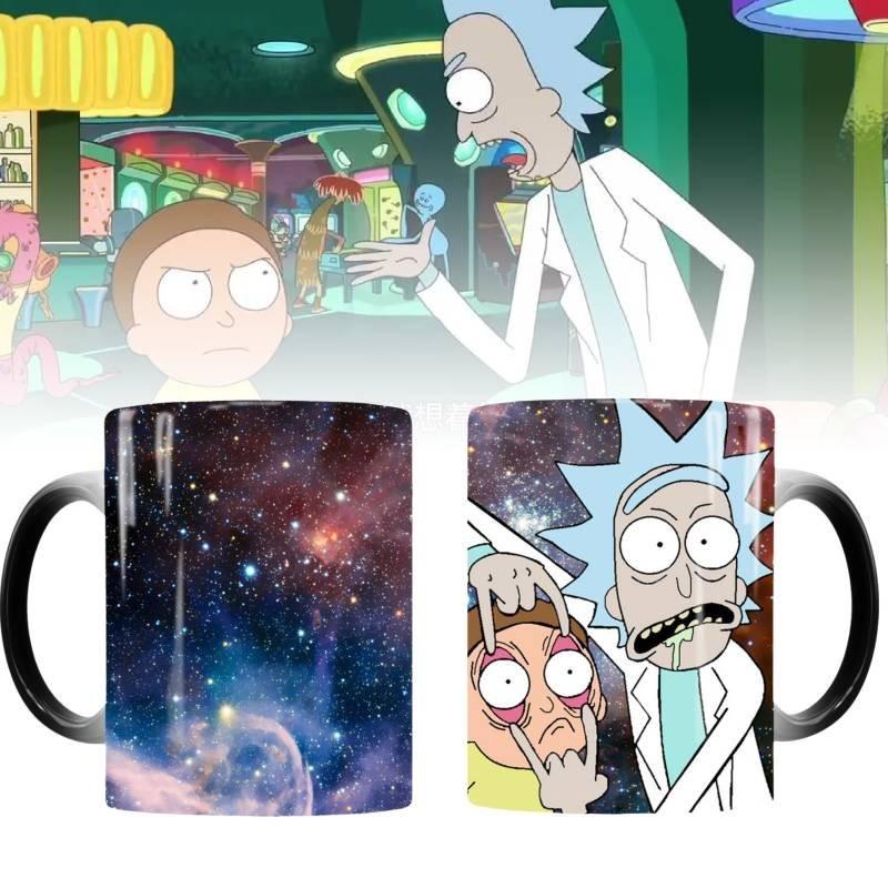 Tasse Farbwechsel Keramiktasse Kaffeetasse Exklusives Cartoon-Design