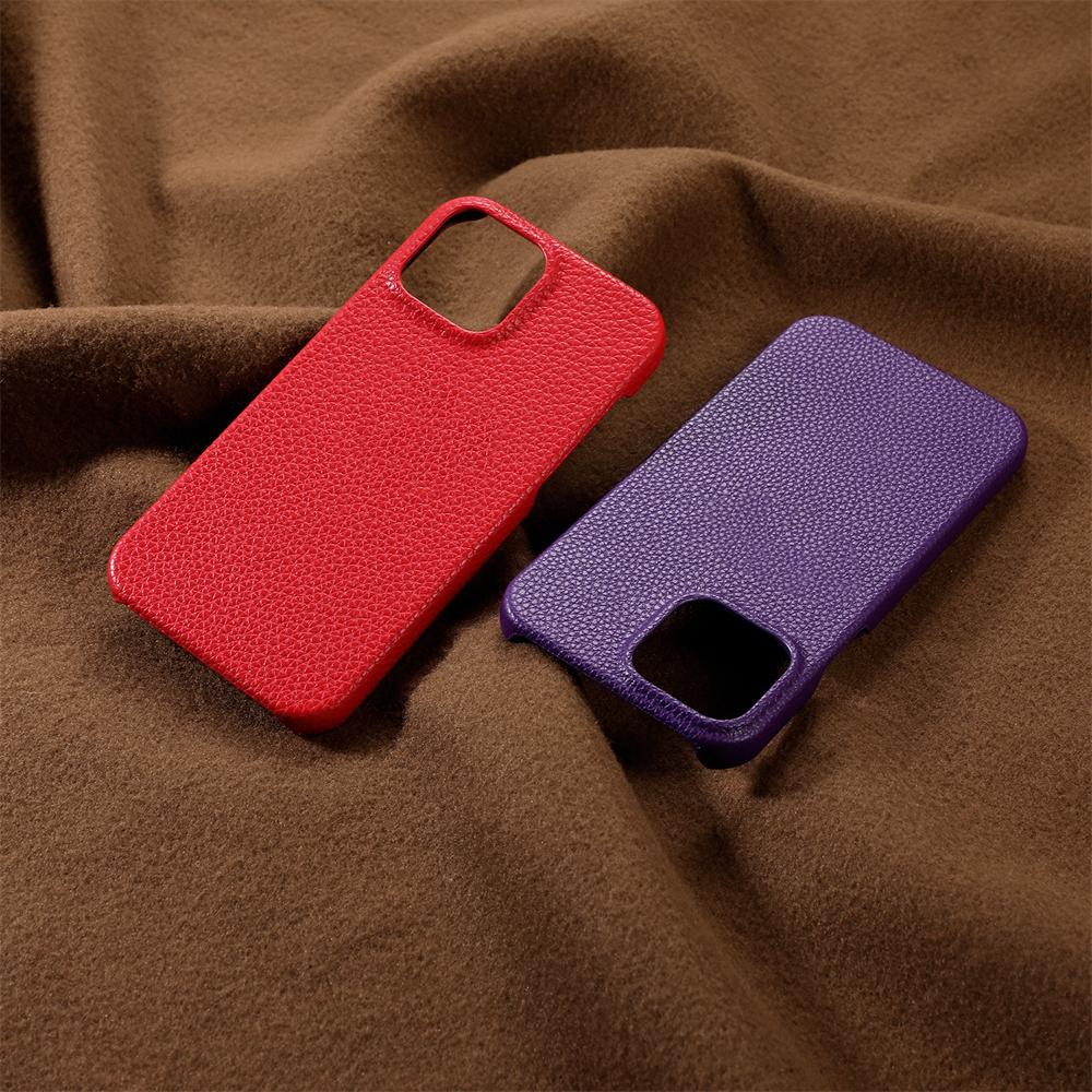 Luxury Retro Litchi Leather Texture Case For Iphone 14 12 13 11 Pro Max 14promax Camera Protector Shockproof Hard Pc Cover Funda