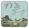 Miyamoto Towel Miyamoto Moomin Cleaning Grassland Made In 20 X 20 05869 Handkerchief, Design, Smartphone/Glasses Handkerchief, Design, Japan, Blue,