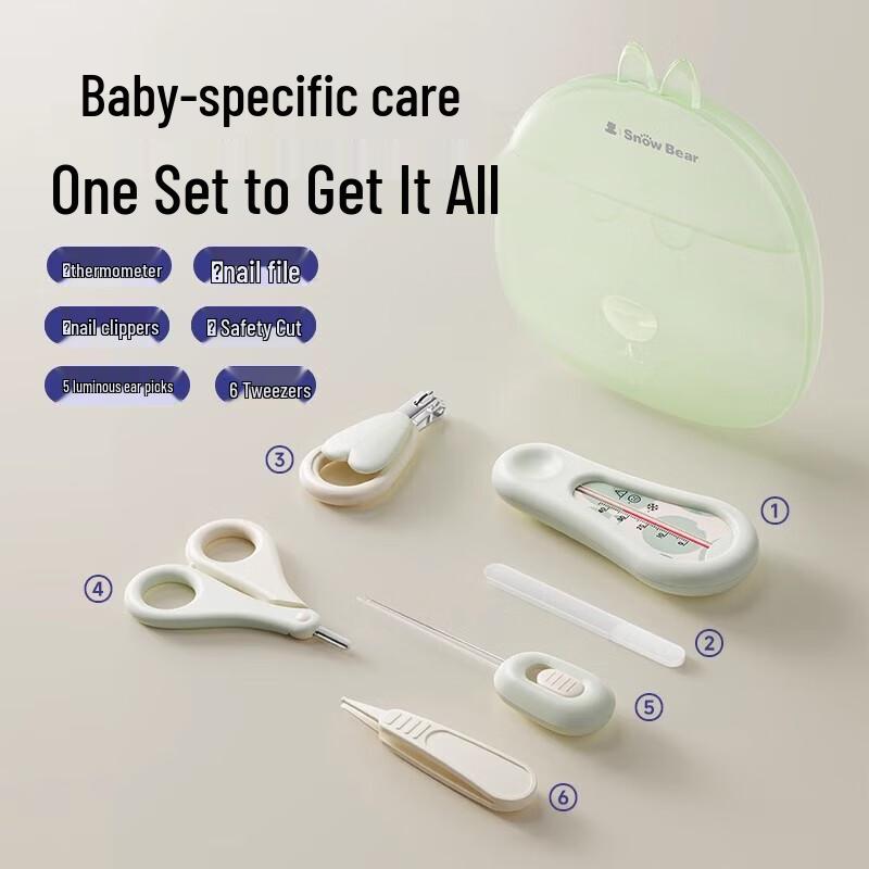 SnowBear Baby 6-in-1 Nail Care Set