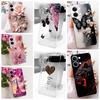 Flower Cartoon Fashion Design Phone Case For Vivo Y05 Y11D 4G Vivo Y11 Y21 5G Funda Soft Silicone Clear Back Cover V2553 V2554