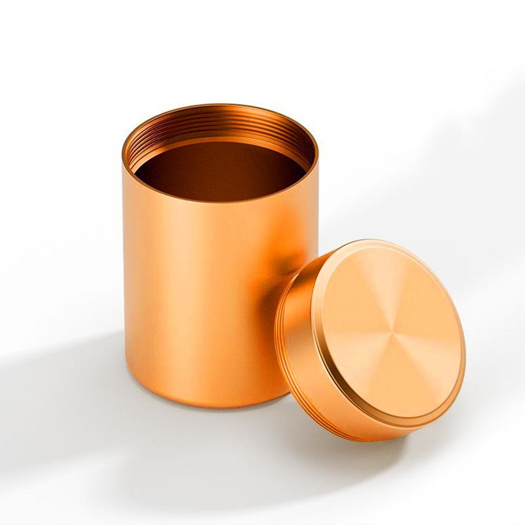 Titanium Aluminum Alloy Tea Can Portable Sealed Can