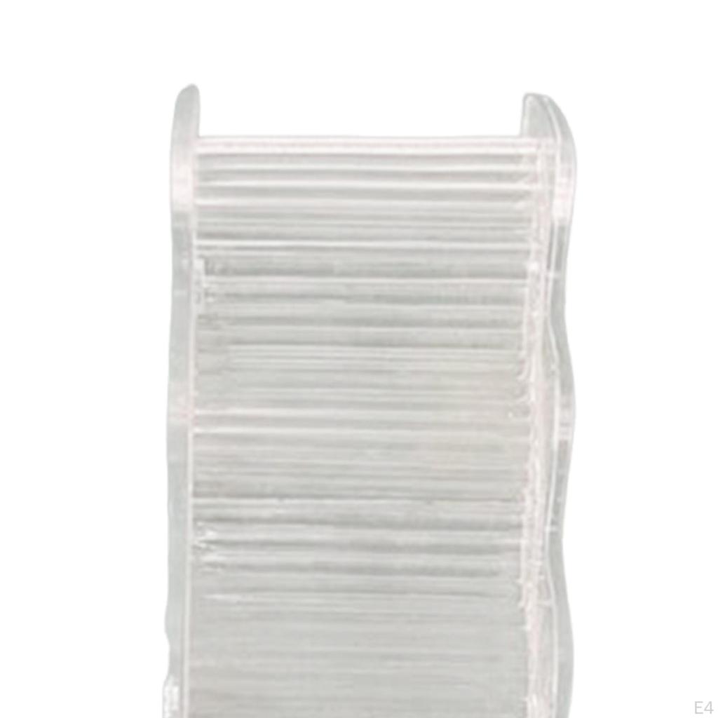 Acrylic Ladder Bridge Hamster Climbing Toy Clear Decor Cage Habitat