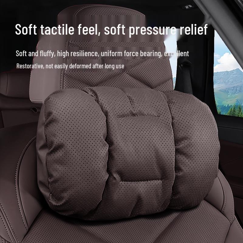Volkswagen ID Series Headrest & Lumbar Support: All-Season Car Neck Protector for ID.3, ID.4x, ID.6, ID.7 and Teramont.