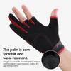 1Pair Half Finger Outdoor Professional Fishing Bicycle Fitness Leisure Sports Gloves Anti Slip Wear Resistant Fishing Gloves