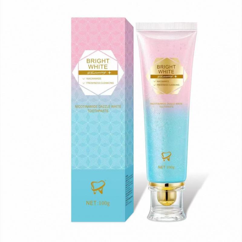 

Niacinamide Whitening Toothpaste: Cleans & Freshens Breath, Removes Stains & Yellowing, Suitable for All Genders, In Stock
